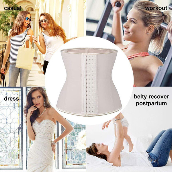 Fajas Reductoras Colombianas 100% Latex Waist Trainer Cincher Body Shaper Corset