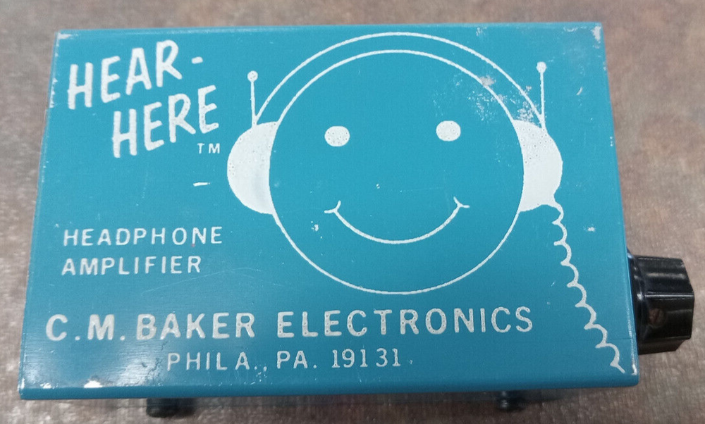 C.M. Baker Electronics Hear Hear Headphone Amplifier