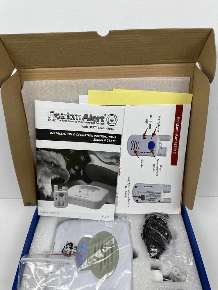 LogicMark Freedom Alert Fall Emergency System Model #35511