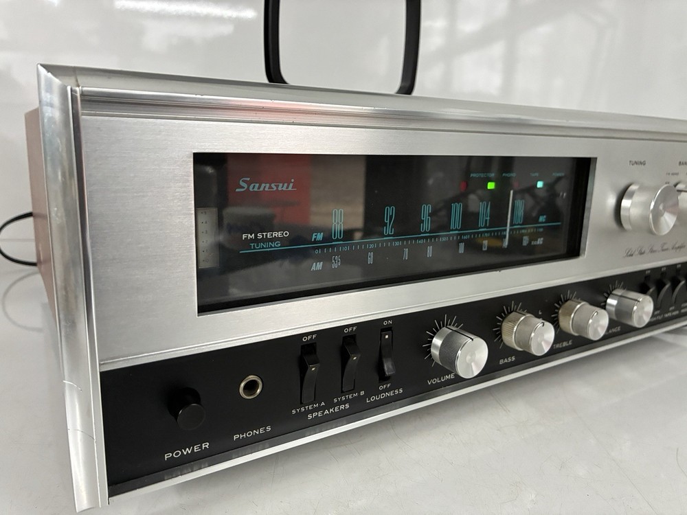 Vintage SANSUI 3000A SOLID STATE Stereo Receiver Amplifier Working Condition!