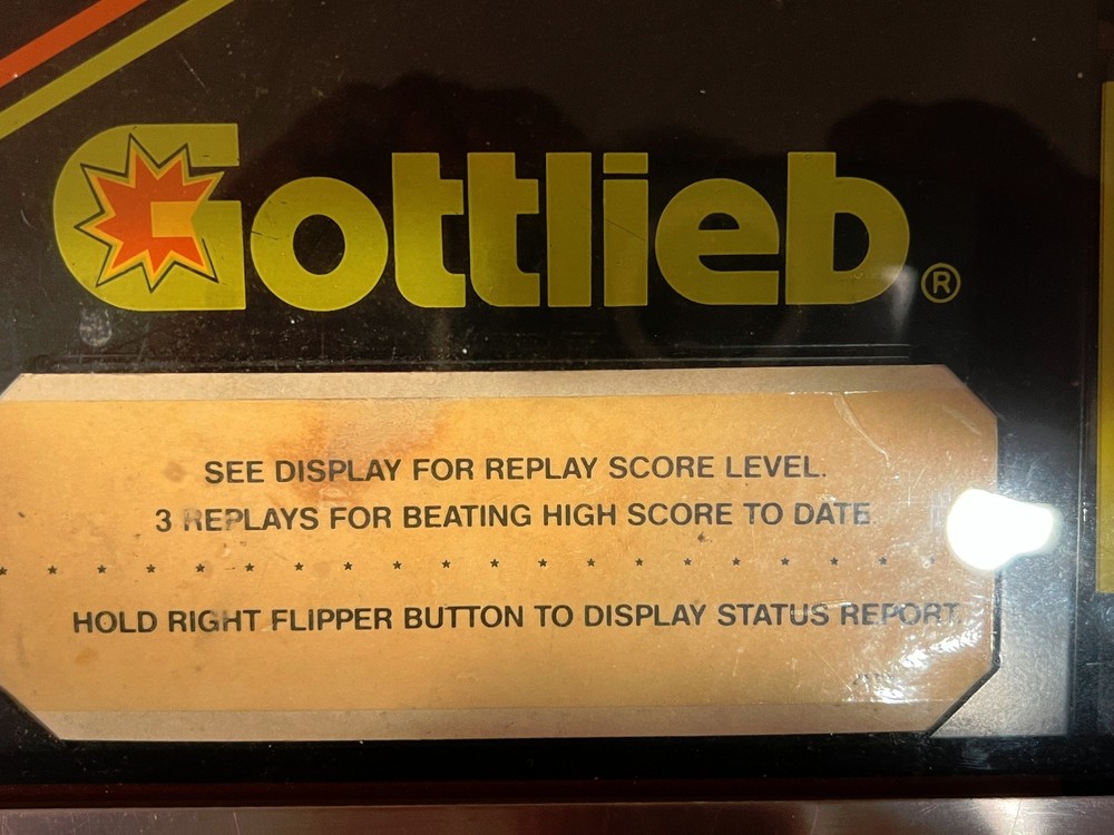 CACTUS JACK PINBALL MACHINE