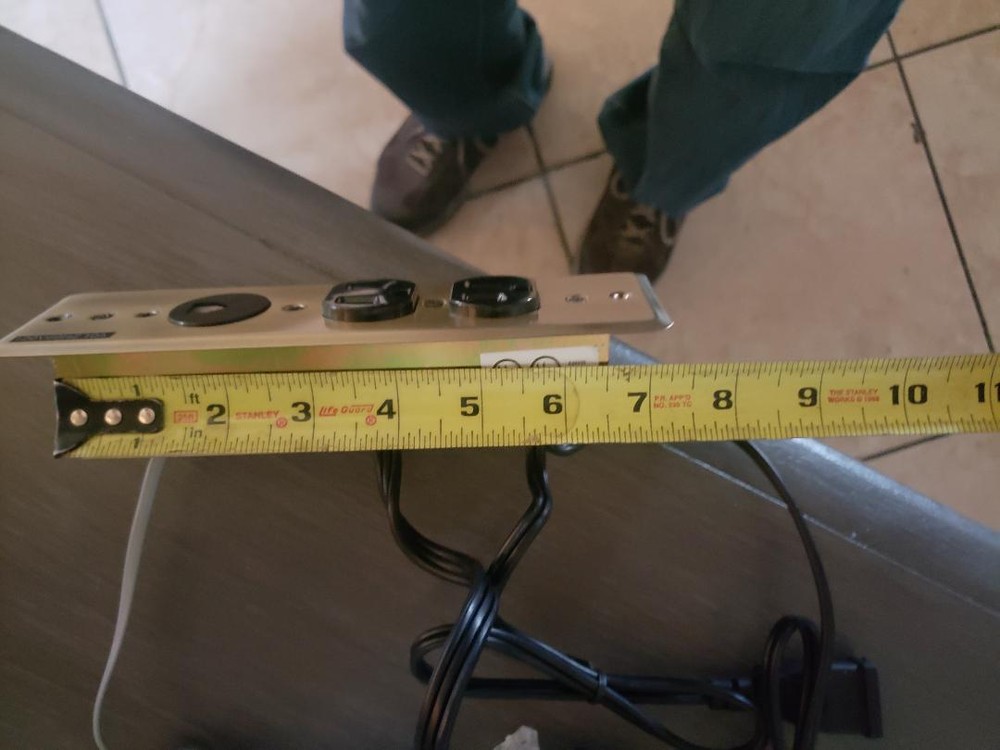 MOUNTED OUTLET HARNESSES BRASS FINISH
