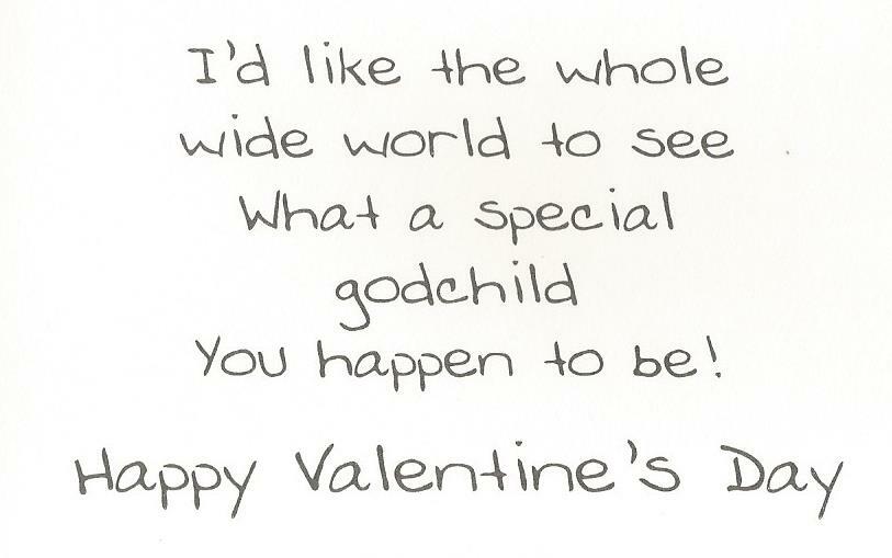 For My Godchild (V1)