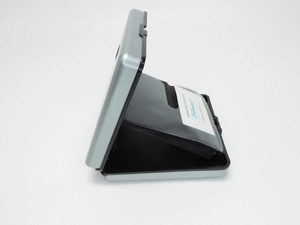 Vintage CD Projects Hard Case 24 Disk Holder CD DVD Software Pop Unlock