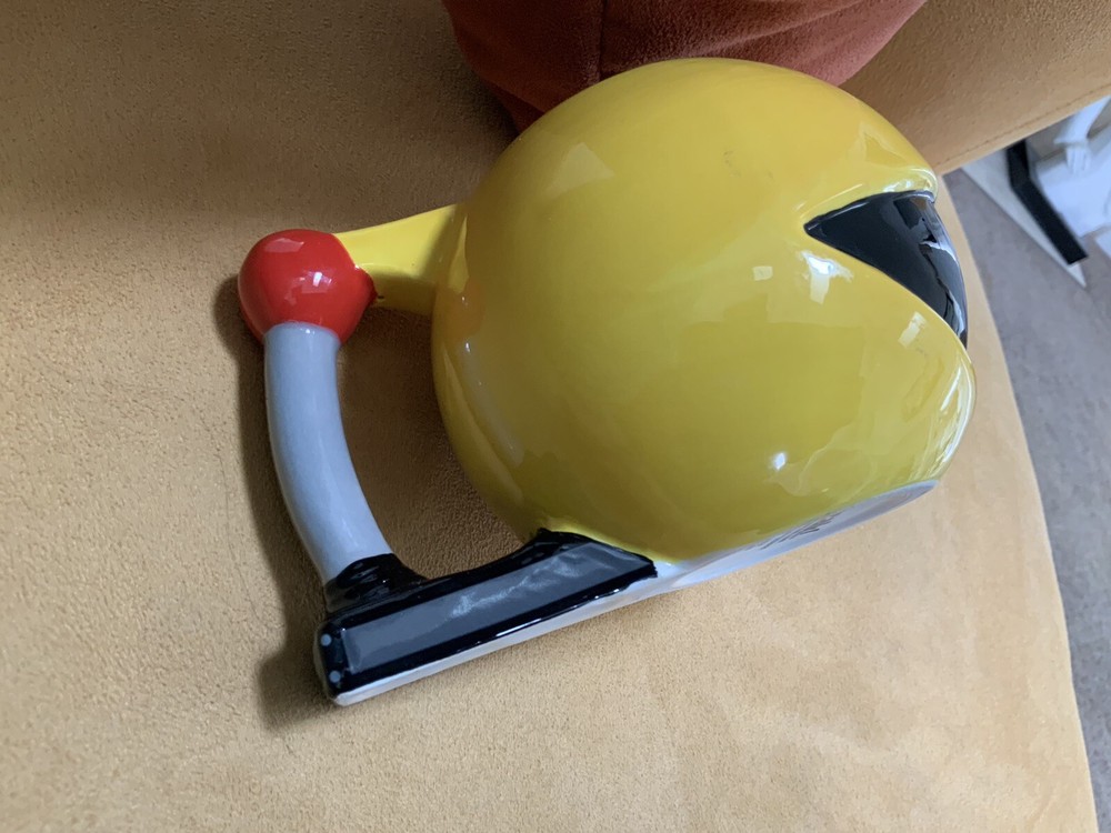Pac Man Coffee Mug Ceramic Arcade Classic Video Game Character Shaped Cup