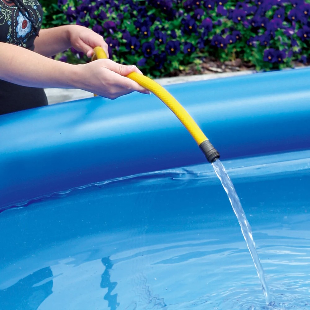 SUMMER WAVES 12 FT QUICK SET RING ROUND ABOVE GROUND SWIMMING POOL *DM
