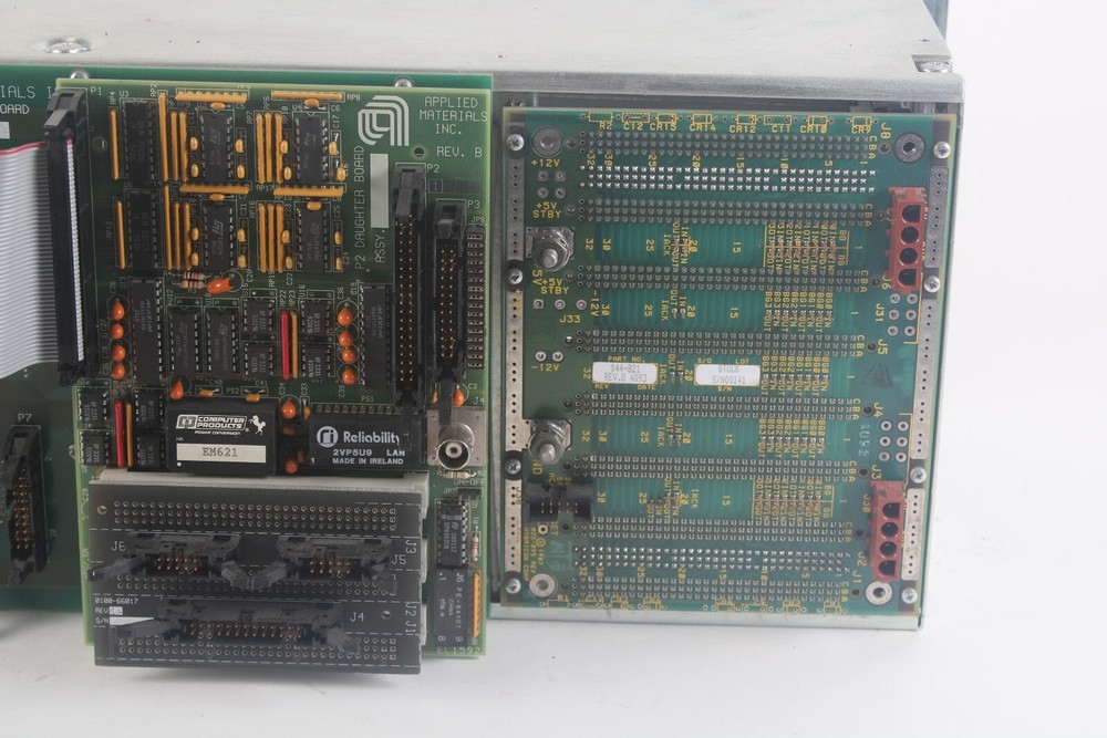 Applied Materials Chamber P2 Board Chassis - No Cards Included