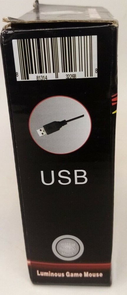 Flex Brains Led USB Luminous Game Mouse