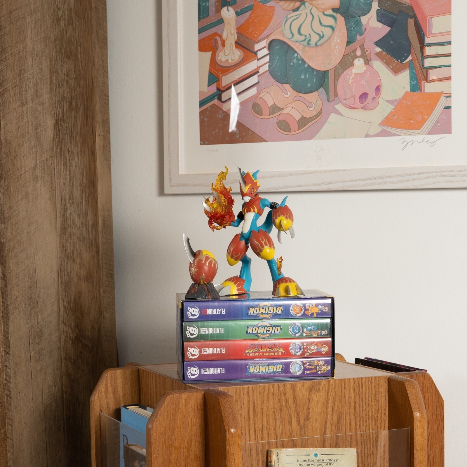 Digimon Adventure Flamedramon 6.5" Figure PVC Action Statue Collectible Toy