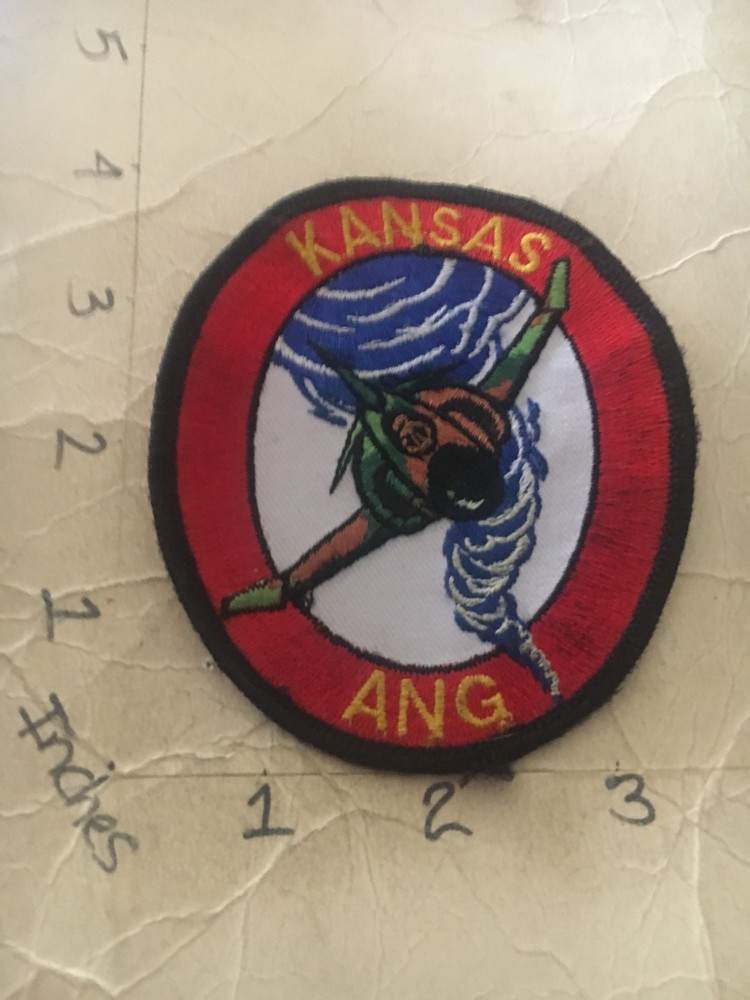 USAF Kansas Air Guard Squadron patch 6/27/25