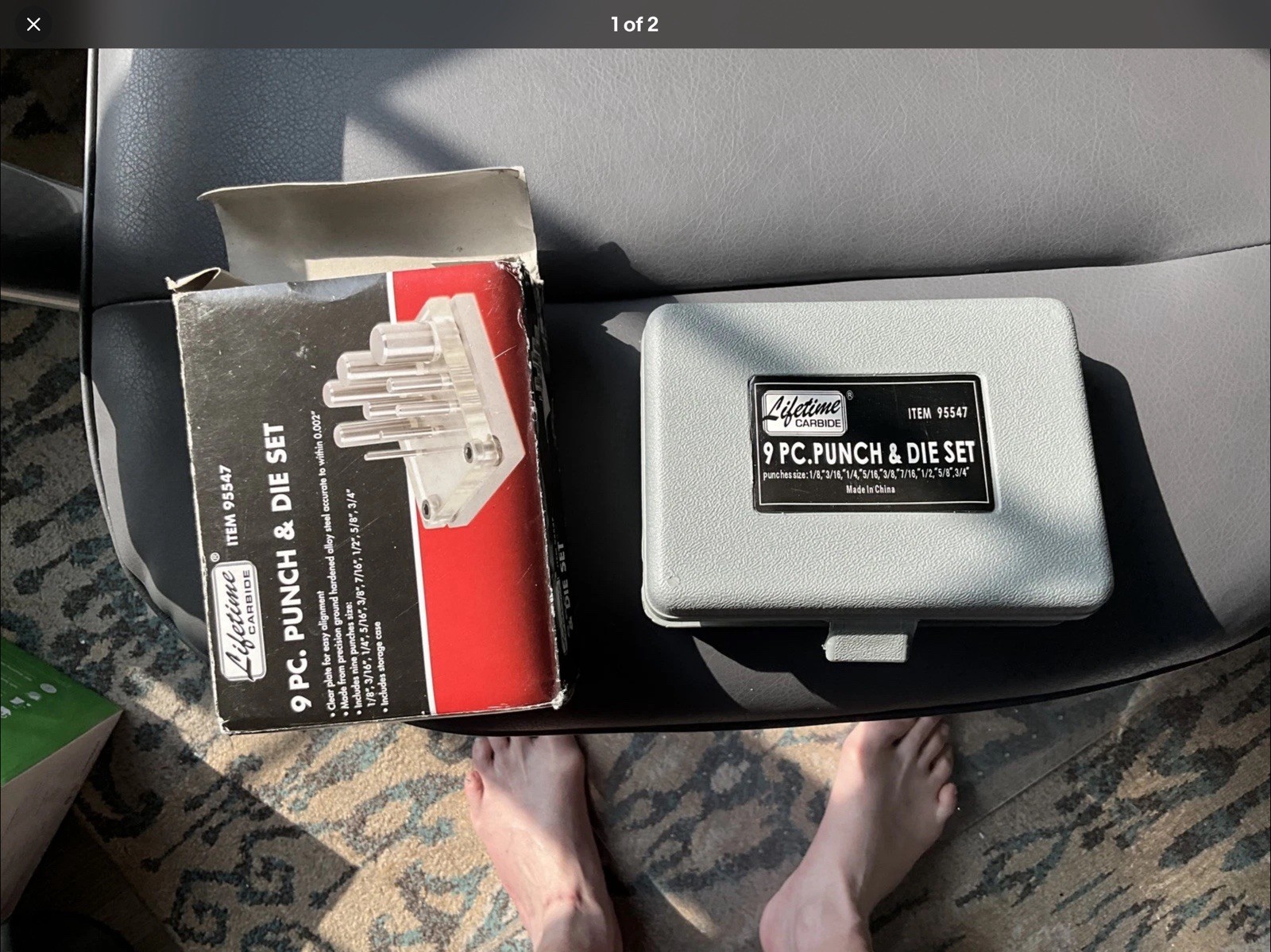 Lifetime Punch and Die Set, 9 Piece