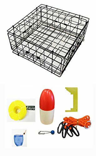 KUFA Vinyl Coated crab Trap & accessory kit (S60+CAP1