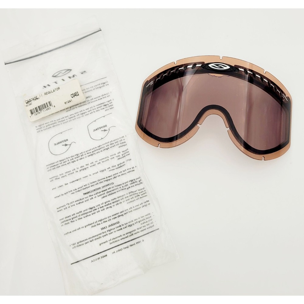 Smith Optics Replacement Lens Cascade II Regulator RC36 Copper New
