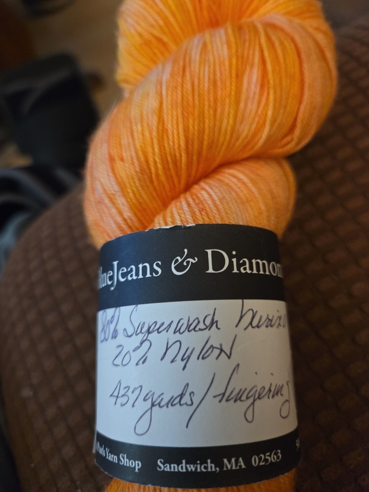 Blue JEANS&DIAMON yarn. #76