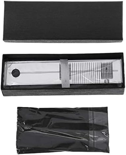 Acrylic Cartridge Alignment Protractor for Turntables - Easy and Accurate