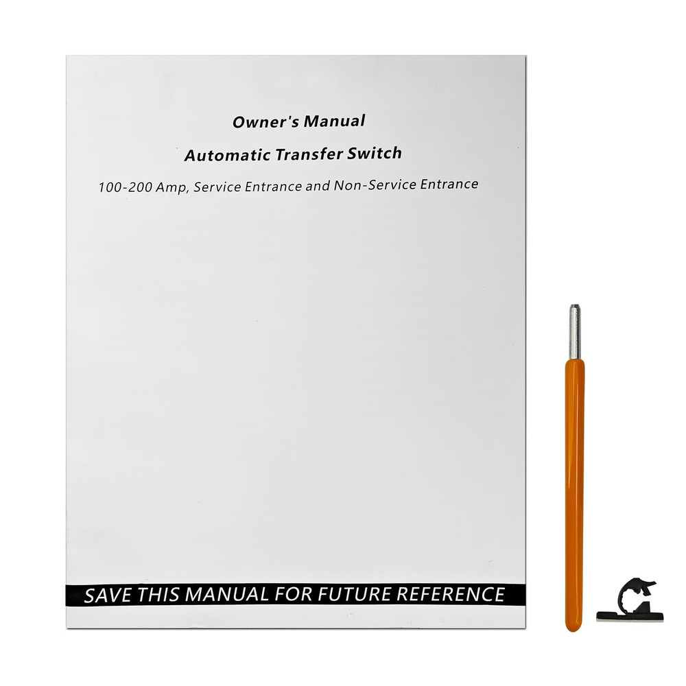 200 Amp Automatic Transfer Switch w/Power Management Replacement for Generac ...