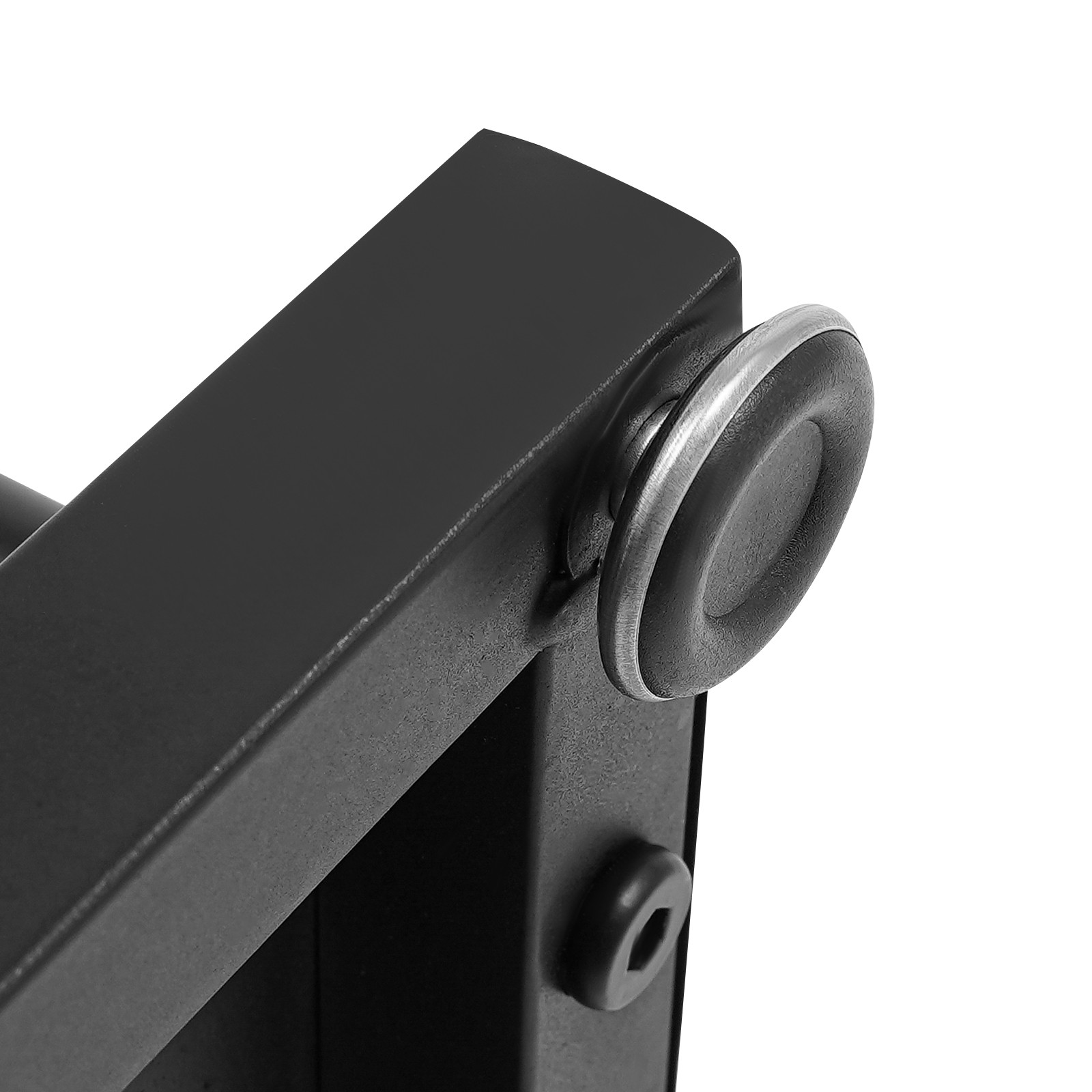 12 Tiers Hat Display Rack Free Standing Metal Floor Caps Headwear Stand Black