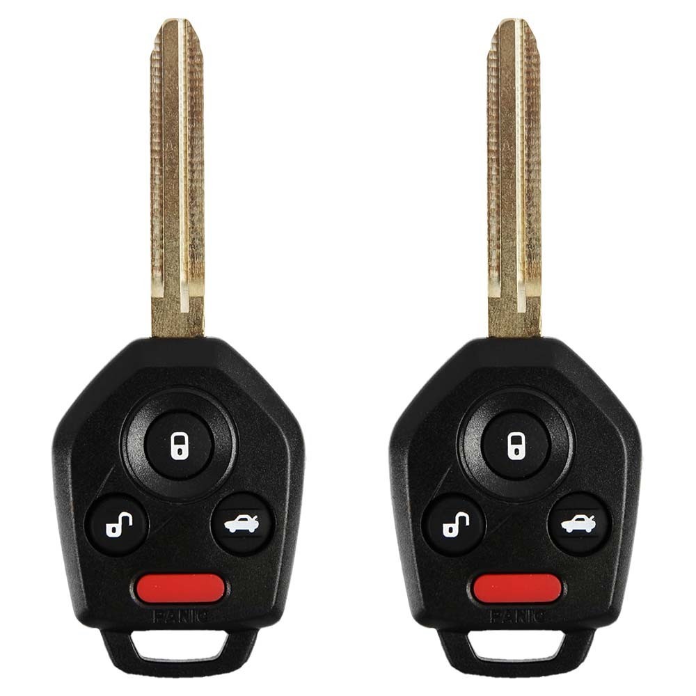 Replacement for Subaru 2011 - 2019 Remote Head Key Fob 4B CWTWB1U811 (2 Pack)