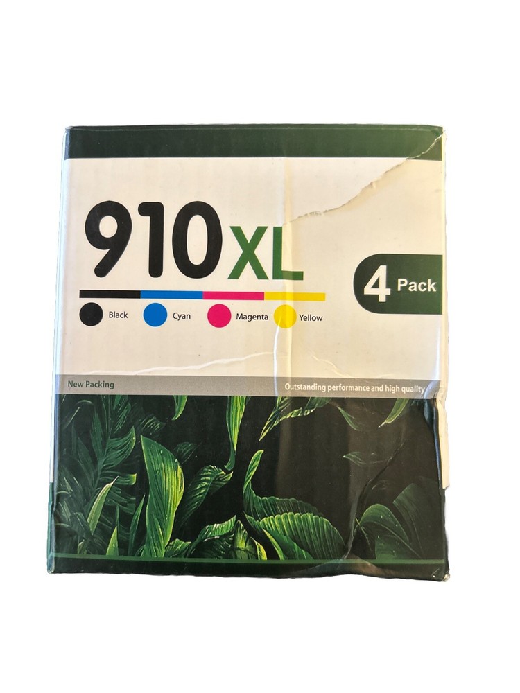 4PK 910XL Ink Cartridges Combo Pack