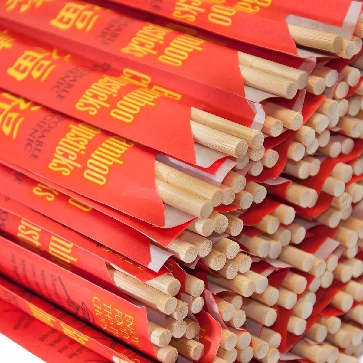 USA Seller Asian Bamboo Chopsticks 9" 10 Pair to 1000 Pair Free Shipping US Only