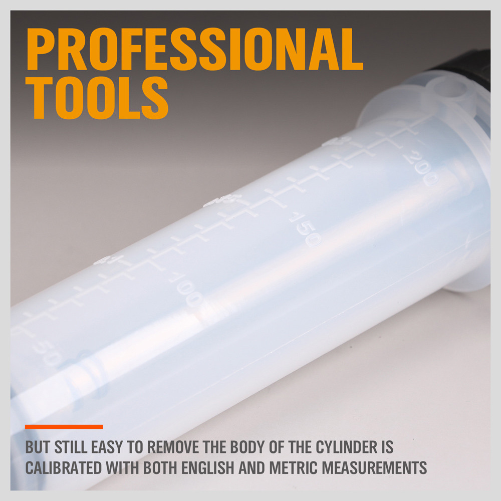 200cc Automotive Fluid Extraction & Filling Syringe Kit Vacuum Pump Oil Changer