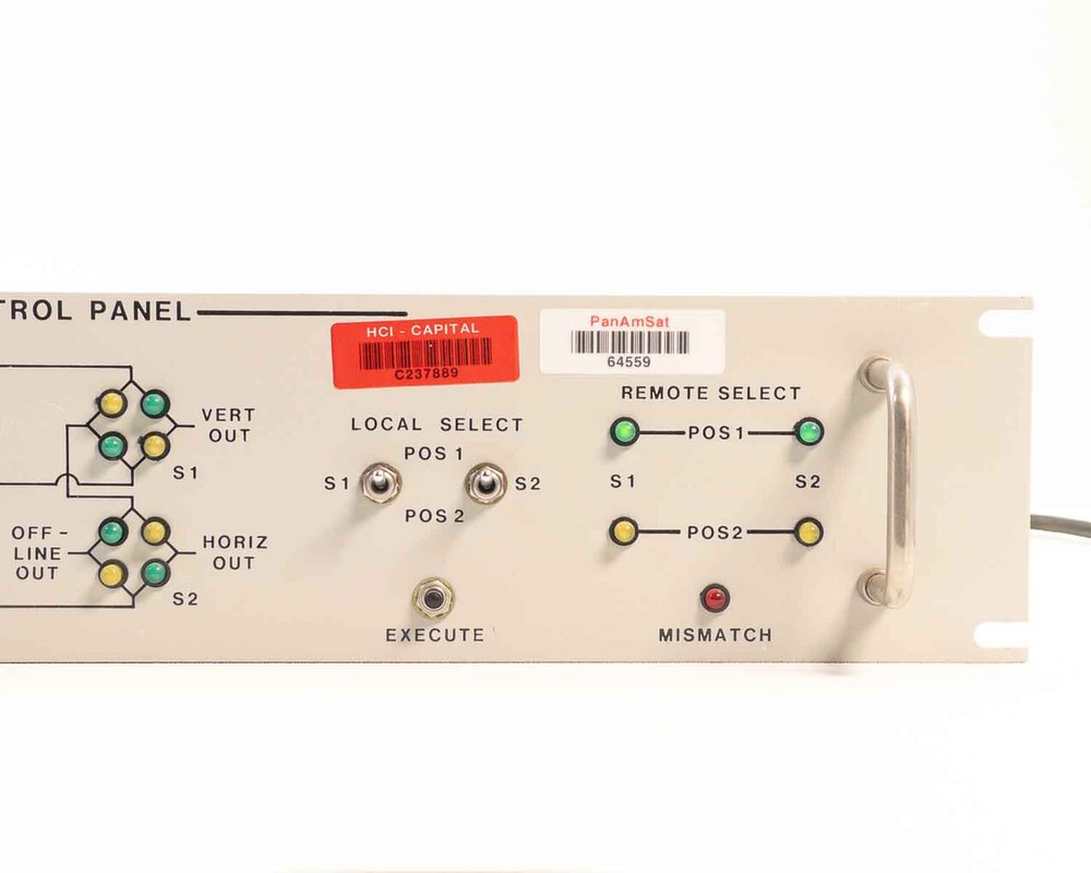Specialty Microwave 573874-1 LNA Control Panel SATCOM Rack Mount Eaton