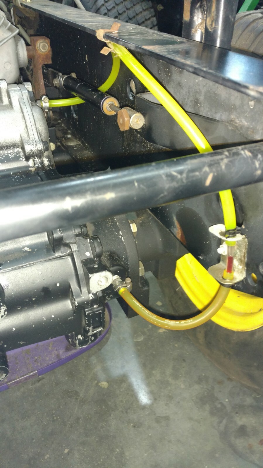 JOHN DEERE 316/318/330/322/332/420/430 HYDRAULIC REAR SIGHT TUBE AND HOSE KIT