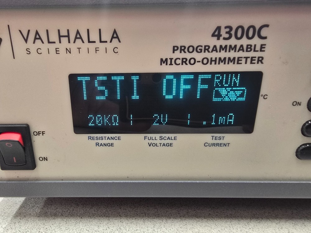 Valhalla Scientific 4300C Programmable Micro-Ohmmeter