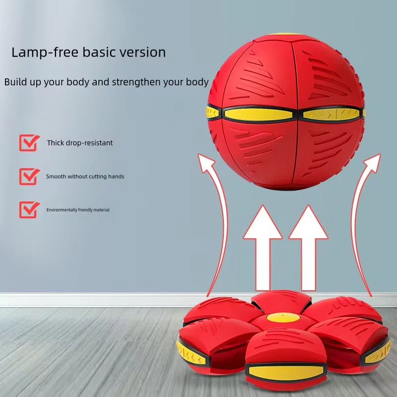 Magic Bouncing Ball, Freely Switchable Magic Meta Ball Toy with Lights