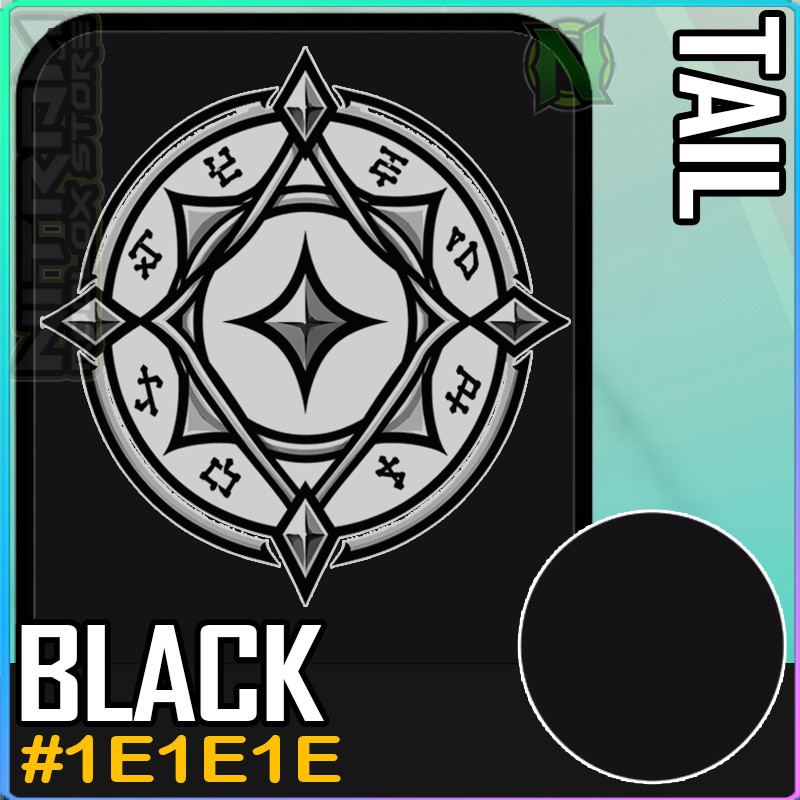 World Zero WZ - COSMETICS - #1E1E1E (BLACK) - TAIL