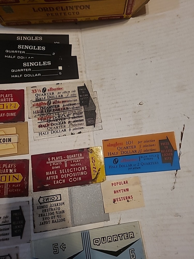 Jukebox Pricing Window Lot