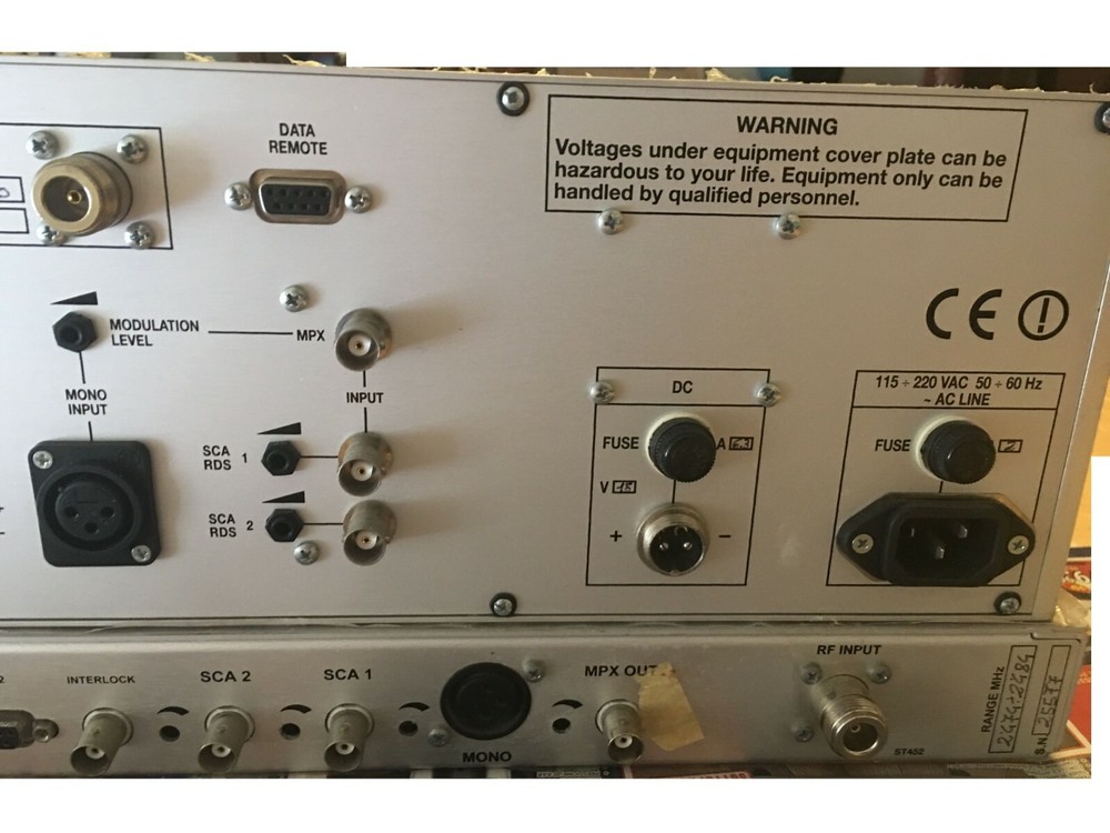 BROADCAST FM LINK SUONOTELECOM 2474/2484 Mhz - WIDE BAND