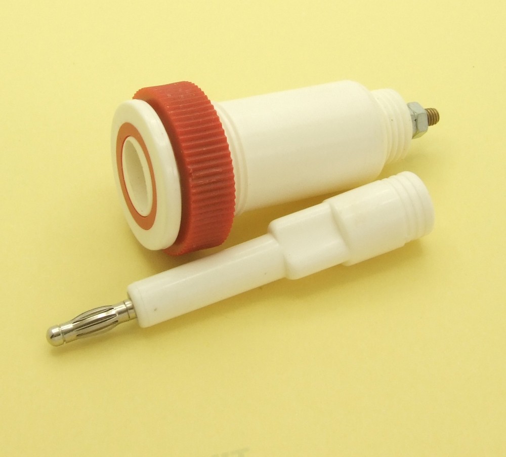 Sets banana plug & socket 15KV high voltage resistant welding - Triangle Shape