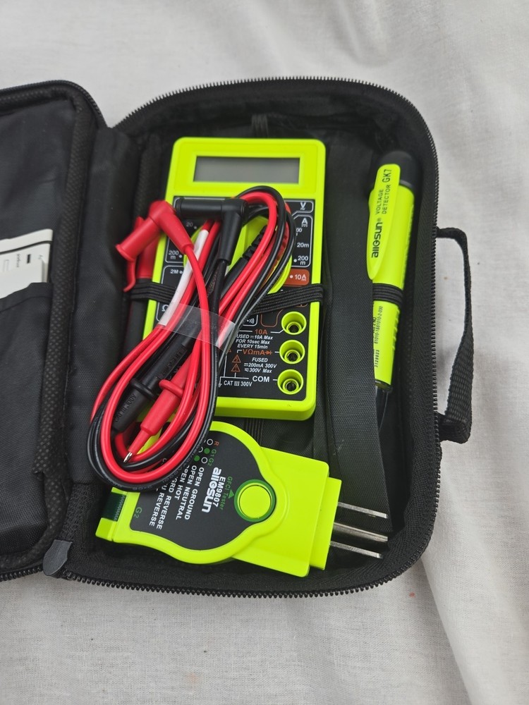 ALLSUN EM830 Multimeter Voltage Detector Socket Tester Digital LED Portable