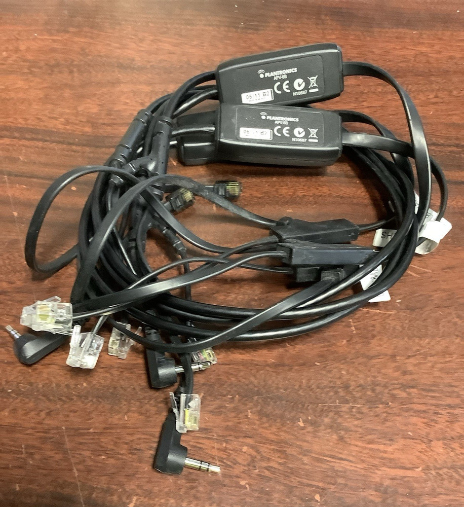 Plantronics APV-6B EHS Hook Switch Adapter 83682-01 ~ 3pc LOT ~ FREE SHIPPING