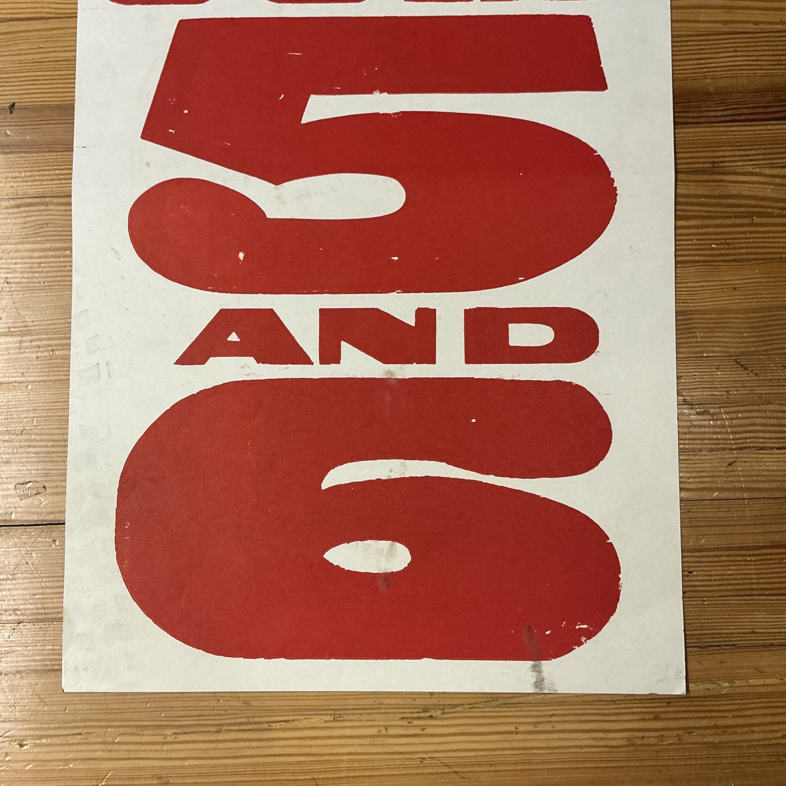 Vintage Franzen Bros. Circus Poster Baraboo Industrial Park As Is INV-AO16