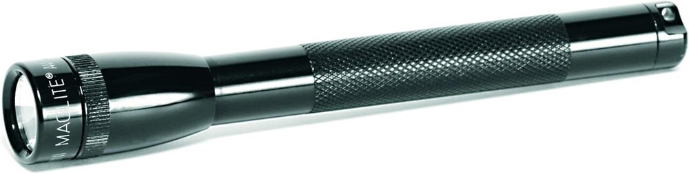 Maglite Mini Incandescent 2-Cell AAA Flashlight, Black