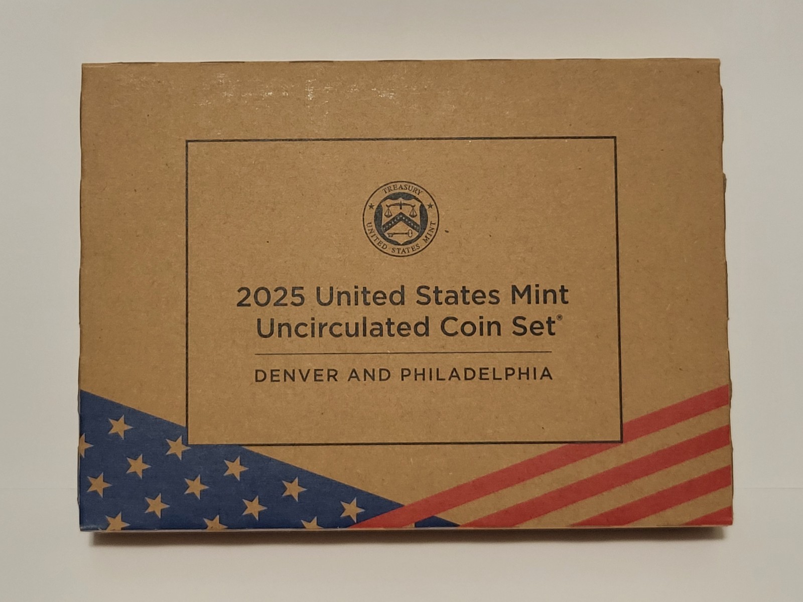 2025 US MINT UNCIRCULATED DENVER & PHILADELPHIA SET 20 COINS SEALED BOX 25RJ %.