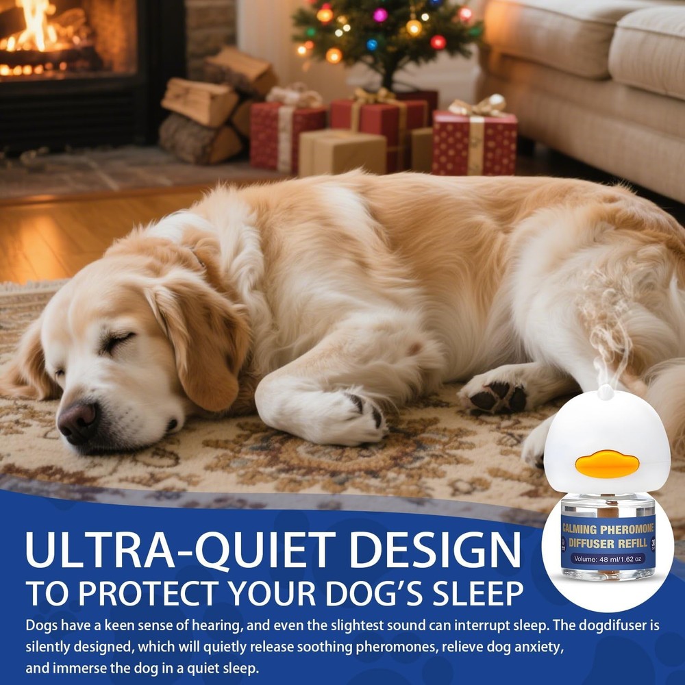 Dog Pheromone Calming Diffuser: Relaxing Diffuser for 3in1, Blue