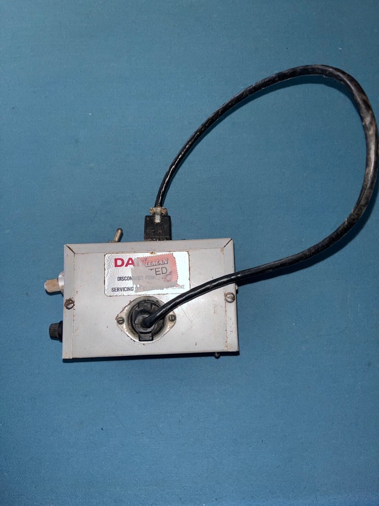 Pizzamatic 500 A, Control Box