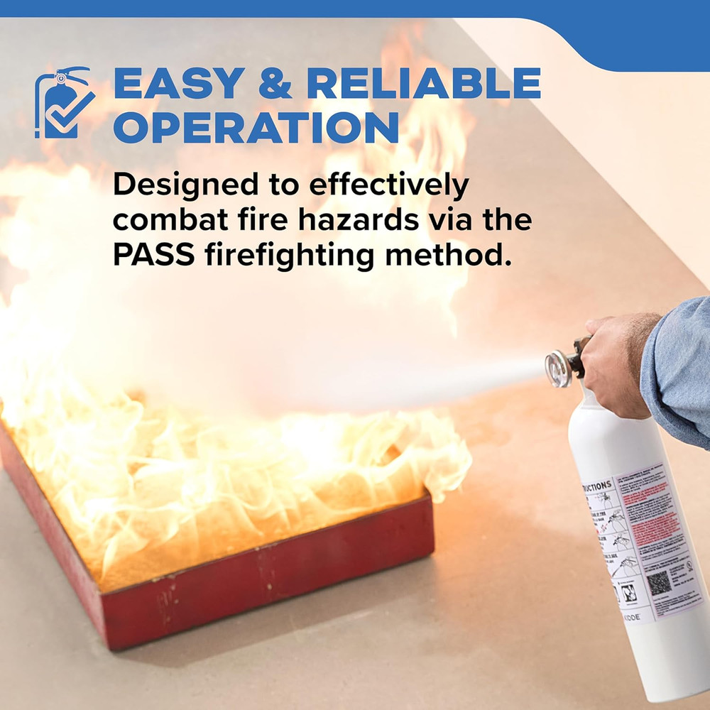 Fire Extinguisher for Boats, Single-Use 5BC