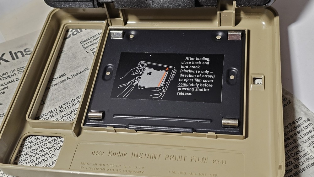 Kodak Pleaser Complete In Box With Settlement Doc