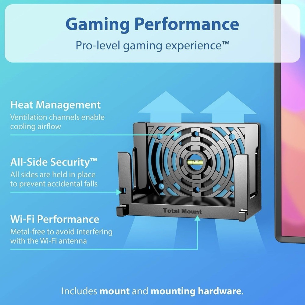 TotalMount Wall Mount for Nintendo Switch 1 or Switch OLED - Loose