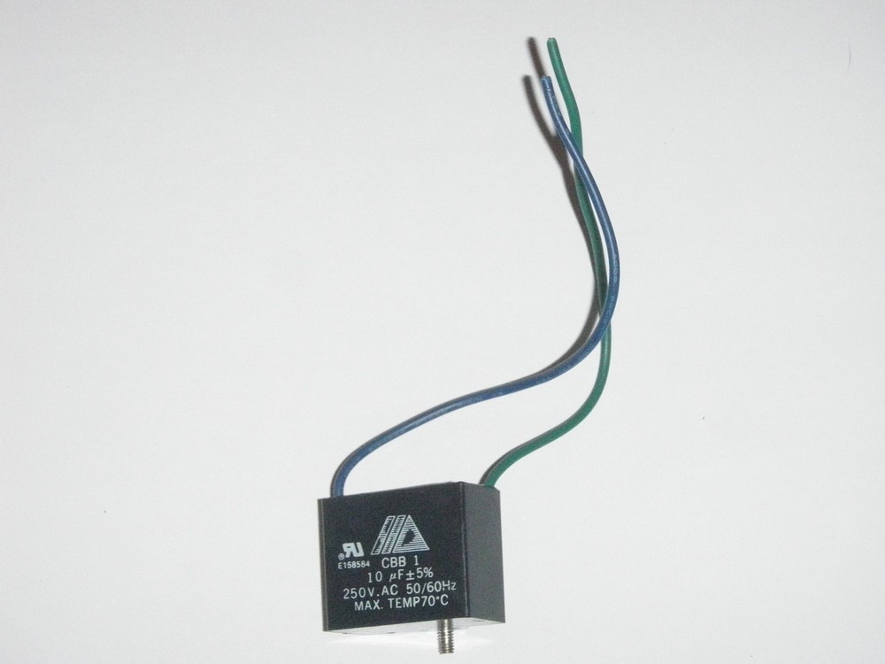 Run Capacitor for Motor in Magic Chef Bread Maker Machine Model CBM 250 (250-2)
