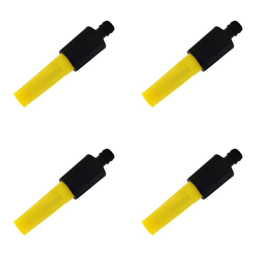 Plastic Adjustable Spray Nozzle with Threaded Tap Connector for Outdoors