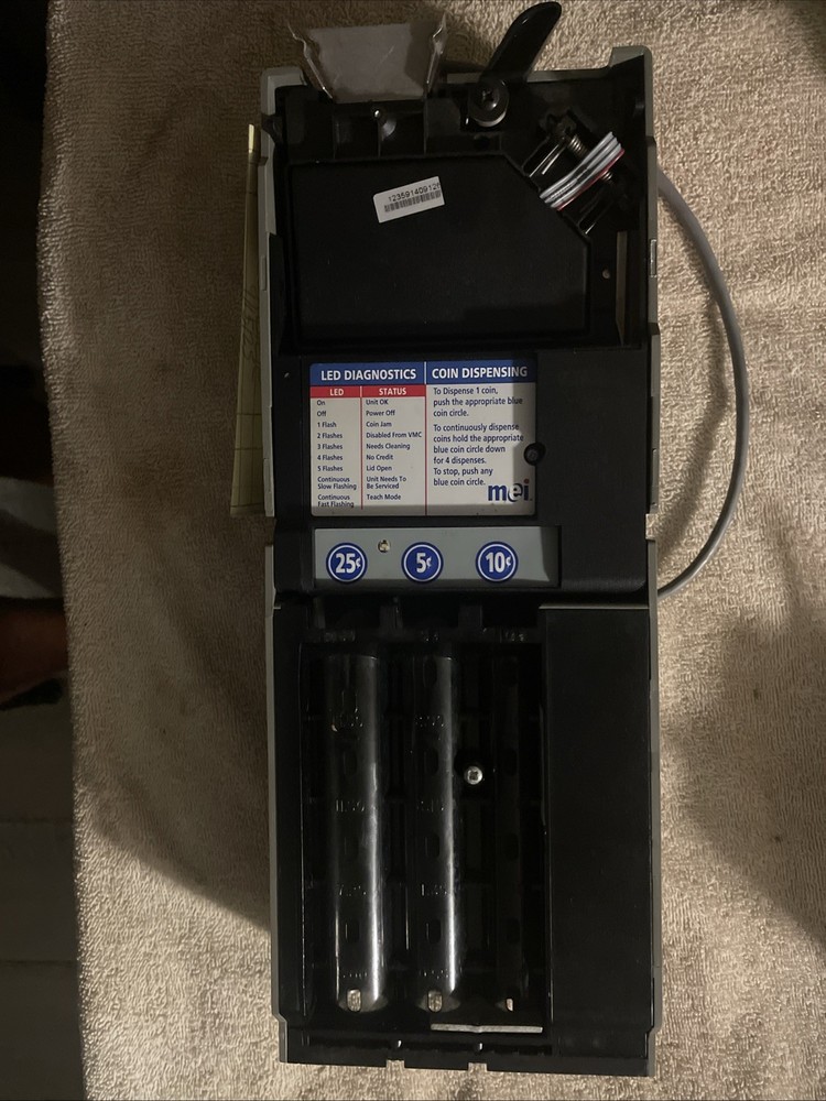 Mei Mars TRC-6512 MDB Coin Acceptor Changer Tested Working