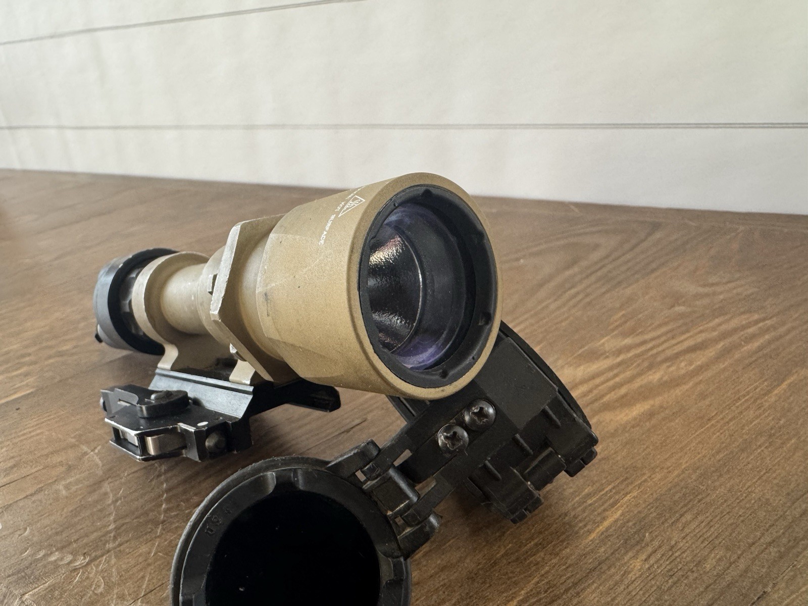 Surefire M952 Tactical Rail Mount Tan Flashlight -Infrared Fillter and M93 Mount