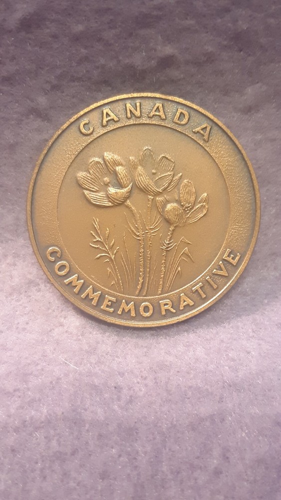 CANADA ~ 1870-1970 ~ MANITOBACOMMEMORATIVE ~ TOKEN ~ BU