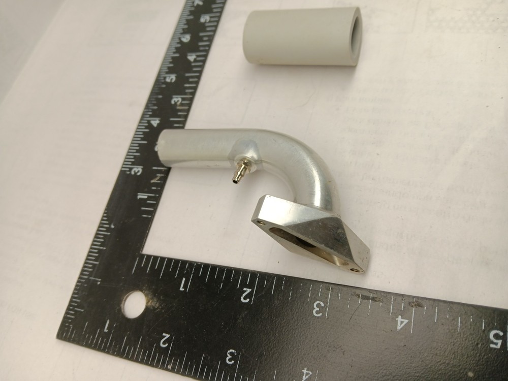 Exhaust Header & Mounting Screws for RC & Model Airplane Engine