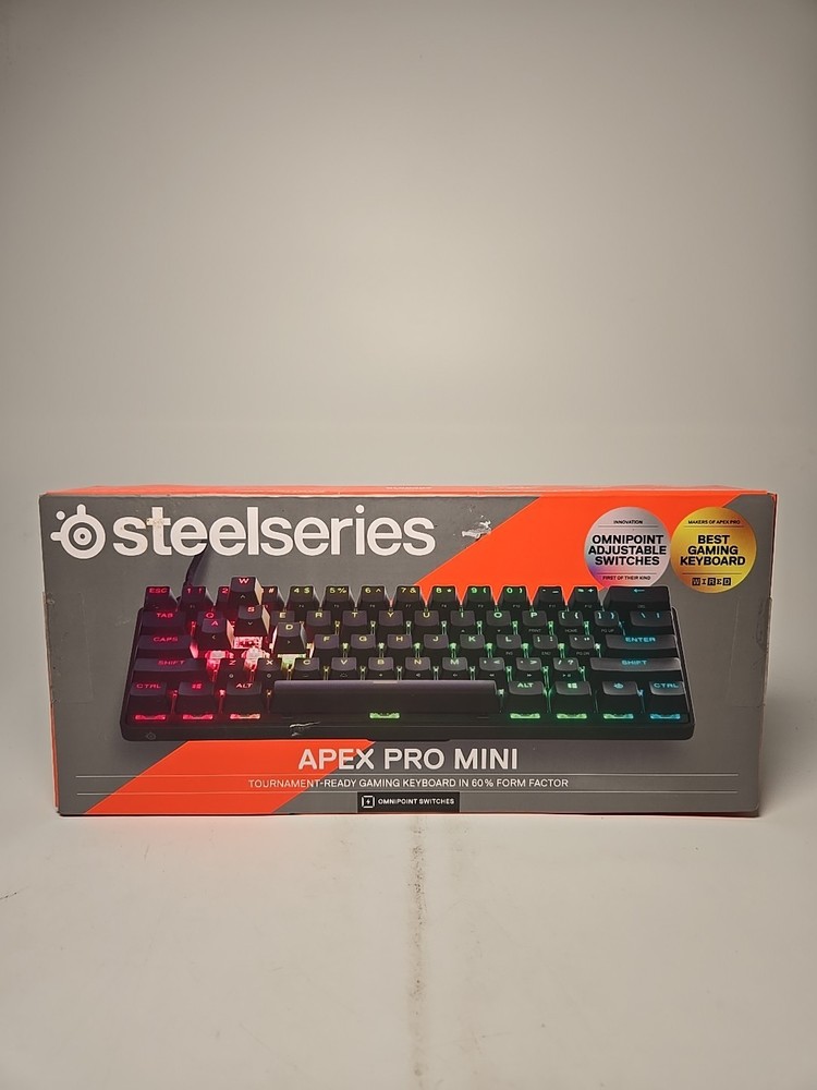 SteelSeries Apex Pro Mini 60% Wired Mechanical Gaming Keyboard